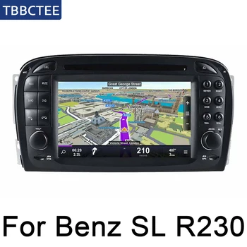 Mõeldud Mercedes Benz SL R230 2001~2004 NTG Auto Multimeedia mängija Android GPS Auto raadio Stereo Süsteemi Navigatsiooni Kaart wifi Kaart