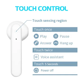 Mini Tõsi, Traadita Müra Tühistamises Kõrvaklapid Bluetooth-Peakomplekti TWS Earbuds Koos Laadimise Kasti fone de ouvido bluetooth-sem fio