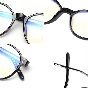 Peekaboo retsepti prillid naiste tr90 raam läbipaistev korea stiilis naine sinine valgus blokeerimine prillid isane arvuti