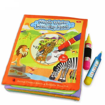 Baby Kids Lugu Riie Raamat Magic Doodling Vee joonestuslaud Matid haridus spirograph mänguasi beebi tüdruk, poiss, lapsed A1