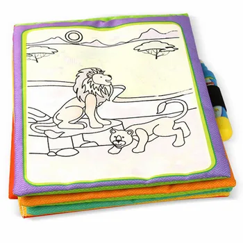 Baby Kids Lugu Riie Raamat Magic Doodling Vee joonestuslaud Matid haridus spirograph mänguasi beebi tüdruk, poiss, lapsed A1