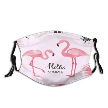 Flamingo Tere Suvi Mitte Ühekordselt Trükitud Suu, Näo Mask Anti Haze Tolmukindel Filtritega, Talvel kaitsekaas Respiraatorit