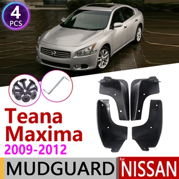 Näiteks Nissan Maxima Teana 2009~2012 J32 Auto Mudflaps Fender Muda Klapp Splash Guard Klapid Porilauad Tarvikud 2010 2011 2nd Gen 2