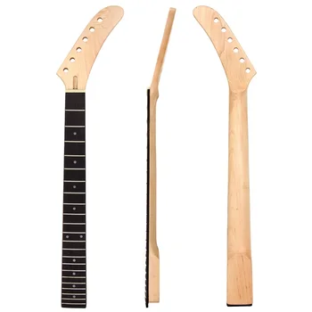 Kmise Banaan Elektri Kitarri Kael Maple 22 Frets Kitarrile Osade Asendamine Polt Selge Satiin Ebony Fingerboard