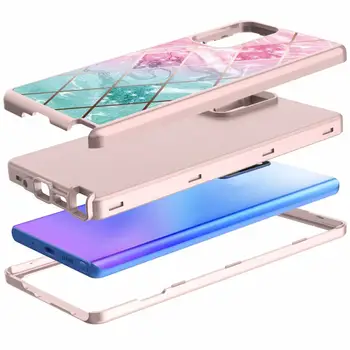 360 Täis Armor Põrutuskindel Telefon Case For Samsung Galaxy Note 20 Ultra PC TPÜ Anti-knock Katta Lisa 20 Coque Silikoon Juhul