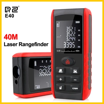 RZ Laser Rangefinder Distance Meter Digitaalse Lindi MeasureTilt Funktsiooni Kaasaskantavad Vahendid 40m 60M 80 MILJONIT 100M Laser Range Finder