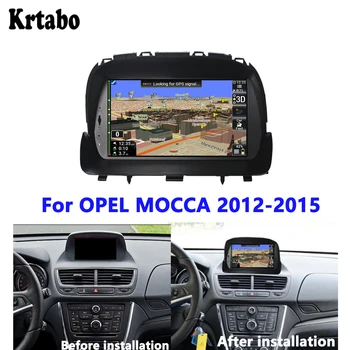 Auto Raadio GPS OPEL MOkkA 2012 2013 Navigatsiooni Tagurdamine Pilt Auto Multimeedia Mängija, Touch Ekraan, DVD-Tugi