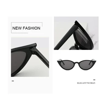 2019 Cateye Naiste Päikeseprillid Classic Retro Vintage Ovaalsed Päikeseprillid Naistele Brändi Disainer Eeywear parima Kvaliteediga UV400 Oculos