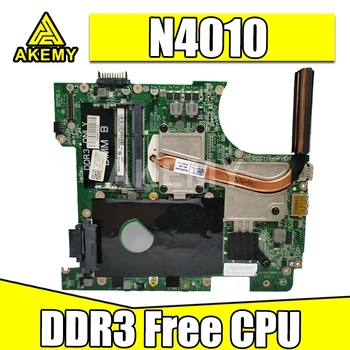 Akemy CN-07NTDG 07NTDG DA0UM8MB6E0 DELL Inspiron 14R N4010 14 Tolline sülearvuti emaplaadi GMA HD HM57 DDR3 Tasuta protsessor