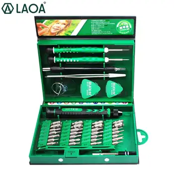 LAOA Täpne Komplekt Kruvikeerajad 38 1 Remondi-Tools Kit Tools Remont mobiiltelefone Kella Vaadata LA613138