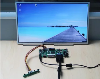 Yqwsyxl Control Board Monitor Komplekt LP156WH4-TLC1 LP156WH4 TLC1 HDMI + DVI + VGA LCD LED ekraan Töötleja Juhatuse Juhi
