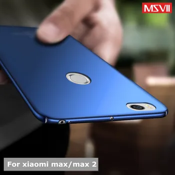 Msvii puhul Xiaomi Mi Max pro Juhul 360 Täieliku Kaitse Matt Kõvast Plastikust tagakaas Telefoni Juhtudel Xiomi Max 2 max2 juhul