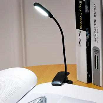 Laualamp Touch Tabel Lambid elutuba Gooseneck Desktop Kokkupandav Juhitava Silma Bendable Uuringu Lamp Mini Raamat Clip Lamp
