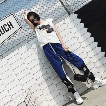 Meeste Hip-hop Püksid Mens Uus Mood Hiina märk trükkimine Haaremi Püksid Streetwear Meeste Vabaaja Joggers Püksid Sweatpants 2019