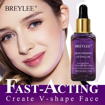 BREYLEE Anti-Aging Face eeterlik Õli Kiire Trimmiv Tõste Nägu Sisuliselt Eemaldada Kortse Näonaha Hooldust Luua V-kuju Nägu