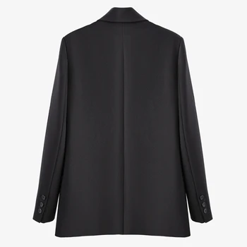 Getspring Naiste Ülikonna Pintsak Segast Liiga Must Pintsak-Jakid Naiste Vintage Casual Must Ülikond Mantlid, Naiste Mood 2020