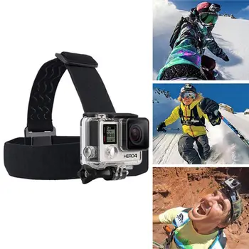 Elastne Reguleeritav Head Strap Mount Vöö ja Rinna Vöö Mount Kit Spordi Kaamera Seeria Action Kaamera Tarvikud