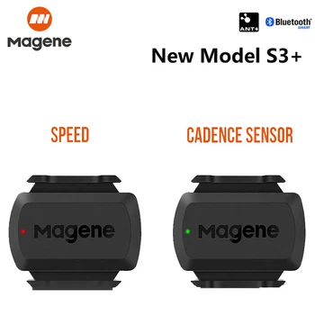 Magene S3 + Snelheid Cadanssensor Ant + Bluetooth Arvuti Speedmeter Voor Garmin Igpsport Bryton Dual Andur Bike Arvuti Zwif