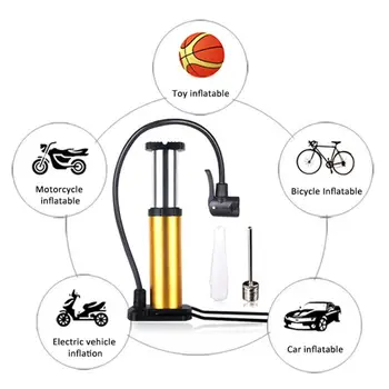 Kõrge Kvaliteediga Alumiiniumist Jalgratta Pump Mini Bike Põranda Pump Suu Aktiveeritud Jalgratta-Õhk Pump Ventiil MTB Mountain Bike Pump 2020