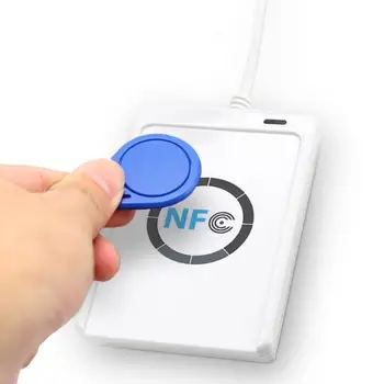 RFID-Smart Card Lugeja Kirjanik Koopiamasin Paljundusaparaat Kirjutatav kopeerida USB-S50 13.56 mhz, ISO/IEC18092+5tk M1 Kaardid NFC ACR122U Dropship
