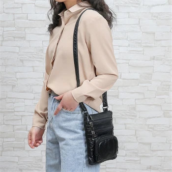 Väike Crossbody Kotid Naistele 2020 Messenger Fashion Bags Tüdrukute Multi-tasku Müntide Rahakott Õla Kott Nahast Telefon Pakette