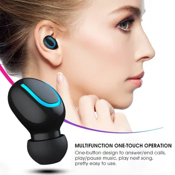 5.0 Bluetooth Kõrvaklapid TWS Traadita Kõrvaklapid, Bluetooth Kõrvaklapid Handsfree Sport Earbuds Mängude Peakomplekti Laadimine Juhul