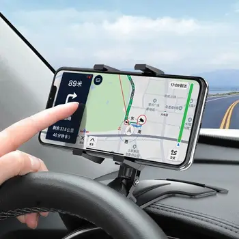 Universaalne Auto Mobiiltelefoni Bracket GPS Mount Armatuurlaual Tahavaatepeegli Päikesevarju Plaat Telefoni Omanik Auto tarvikud