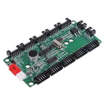 Reguleeritav Muusika Arvuti PC-RGB Jahutus Ventilaator Kontroller juhtpaneel CPU+IR Remote Control jahutusradiaator Tarvikud