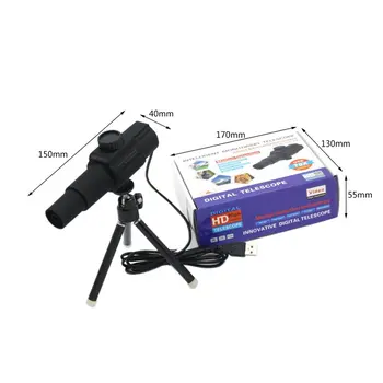 Smart Digital USB Teleskoobi Monocular Reguleeritav Skaleeritav Kaamera ZOOM 70X HD 2.0 MP Jälgida Fotografeerimiseks Videotaping
