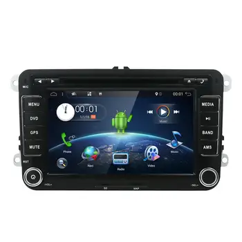 Autoradio 2 Din 4G+64G Android 10.0 Volkswagen Passat CC B6 /Golf/Tiguan/Sharan/Caddy/Polo/Eos/SCIROCCO/Bora/Amarok/T5