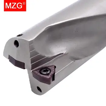 MZG D5 WC Karbiid Lisab 16 18 20 25 32 mm U Bitti Auk CNC Treipingi Machining Center Loobuda Metal Drilling Tools U Kiire Harjutused