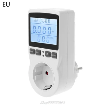 Digital Power Meter Pesa Energia Arvesti Praegune Pinge Watt Elektrienergia Kulu Mõõtmiseks (Power Analyzer Elektrooniline Seinakontakti Jy22 20
