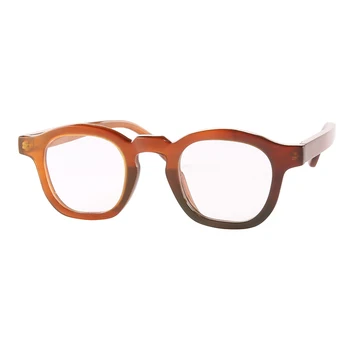 Jaapani korea fashion square classic liblikas pruun kohvi käsitsi valmistatud looduslikud sarv prillid prillid prillid päikeseprillid