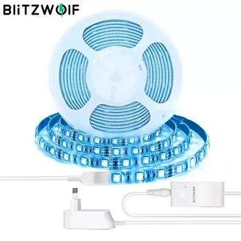 BlitzWolf BW-LT11 LED Valgus RGBW LED Riba Komplektid 2M /5M Smart APP Kontrolli Lightign Tööd Alexa ja Google ' i Assistent