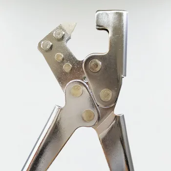 11 Tolline Tööstus-Stud Crimper Plier Metallist Kiilu Klamber, Dekoratiivsed Lae Keel Neetimine U-0.5-0.8 mm Klamber Keel