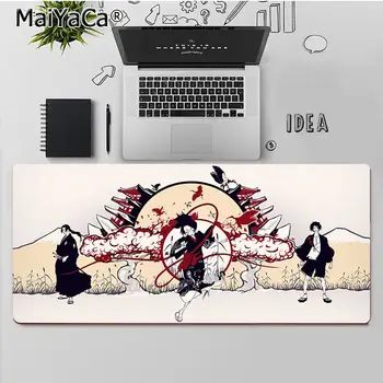 MaiYaCa Kõrge Kvaliteedi Samurai Champloo Jaapani anime Puldiga Serv Mouse Pad Mäng Tasuta Kohaletoimetamine Large Mouse Pad Klaviatuurid Matt