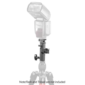 Neewer 2 Pack Professionaalne Universal E-Tüüpi Kaamera Välklamp Speedlite Mount Pöörlev Kerge Seista Bracket Vihmavarju Hoidja Canon