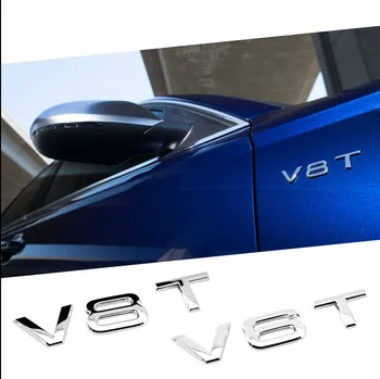 1tk V6T V8T auto poritiiva embleem auto poritiiva kleebis audi A6 A8 Q3 Q5 Q7 TT S6 S8 R8