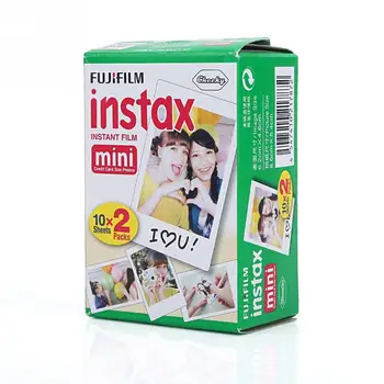 Fujifilm Instax Mini Film Valge Serv 20 Sheets Fuji Instax mini 8 7s 25 50 90 Seeria Kaamerad Kiirus 800 värv film