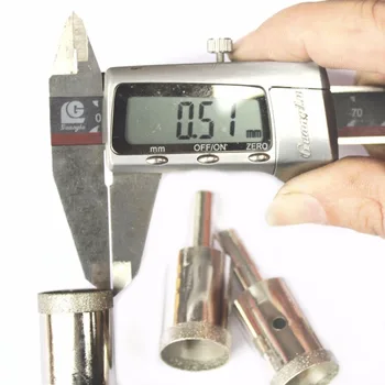 12-Pakk Ultra-õhuke Serv Diamond Drill Bits 3-20 mm) Tööriistad Kivist, Ehted, Vääriskivid ILOVETOOL