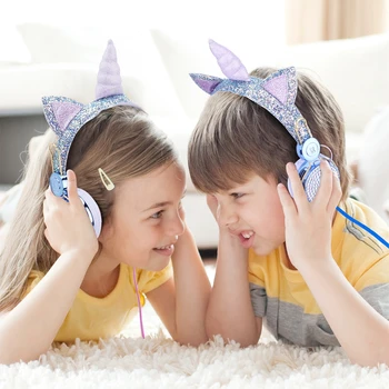 Uus 2021 Ükssarvik Bluetooth Kõrvaklappide koos Mic -, Ilu-Bling Muusika Kiiver Luksus Teemant, Parem Kingitus Poiss Tüdruk
