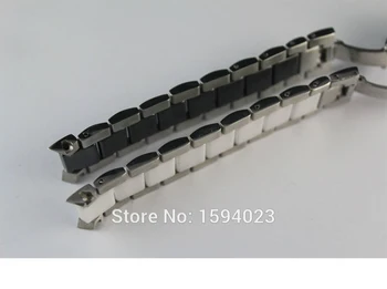 16mm T064210A New Watch Osad Solid Roostevabast terasest käevõru keraamiline rihm Naiste mudelid Vaadata Ansamblid T064210
