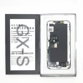 GX HEXS JK ZY LCD Ekraan, iphone XS-tolline OLED-Ekraan LCD-Ekraan, Touch Screen Digitizer Assamblee iPhoneXS LCD