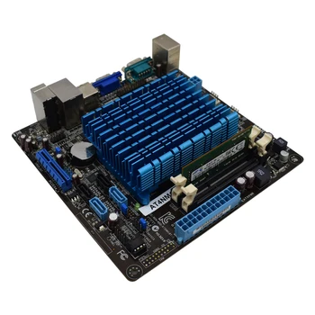 ASUS AT4NM10T-I integreeritud Atom D425 CPU mini PC Emaplaat 2GB RAM DDR3 Mini ITX Emaplaadi Komplekt
