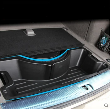 Cotochsun car styling plastik paak pagasiruumi kaubaaluste pagasiruumi ladustamise kasti mahuti puhul Audi Q5 2009-2016