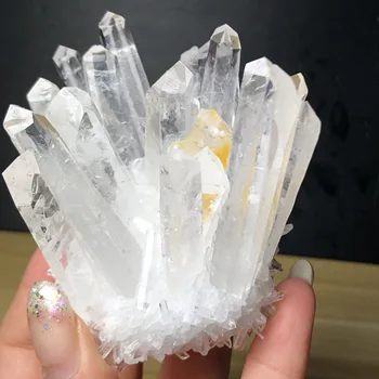 1tk Füüsiline Vaimu Phantom Quartz Crystal Klastri rock kivid ja kristallid mineraal reiki Tervendav Isend Kodus deco