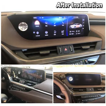 GPS Lexus ES 350 2018 2019 Auto Android 9.0 Multimeedia GPS Navigation Mängija Audio Stereo Raadio DVR Sõidu Video Recorder
