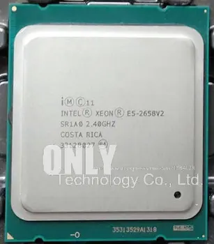 Tasuta kohaletoimetamine E5-2658V2 Originaal Intel Xeon E5-2658 V2 2.40 GHz, 10-core 25MB LGA2011 E5 2658V2 Protsessor