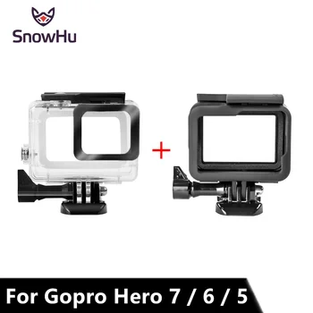 SnowHu jaoks Gopro Hero 7 6 5 Tarvikud Veekindel Kaitse Korpus Juhul Sukeldumine 45M Kaitsva Jaoks Gopro Hero Kaamera LD08