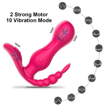 Naine Dildo Vibraator Naistele Täiskasvanute Mänguasjad Anal Plug G-Spot Kliitori Stimulaator Traadita Kaugjuhtimispult Vibraator Paaridele, Sex Mänguasjad
